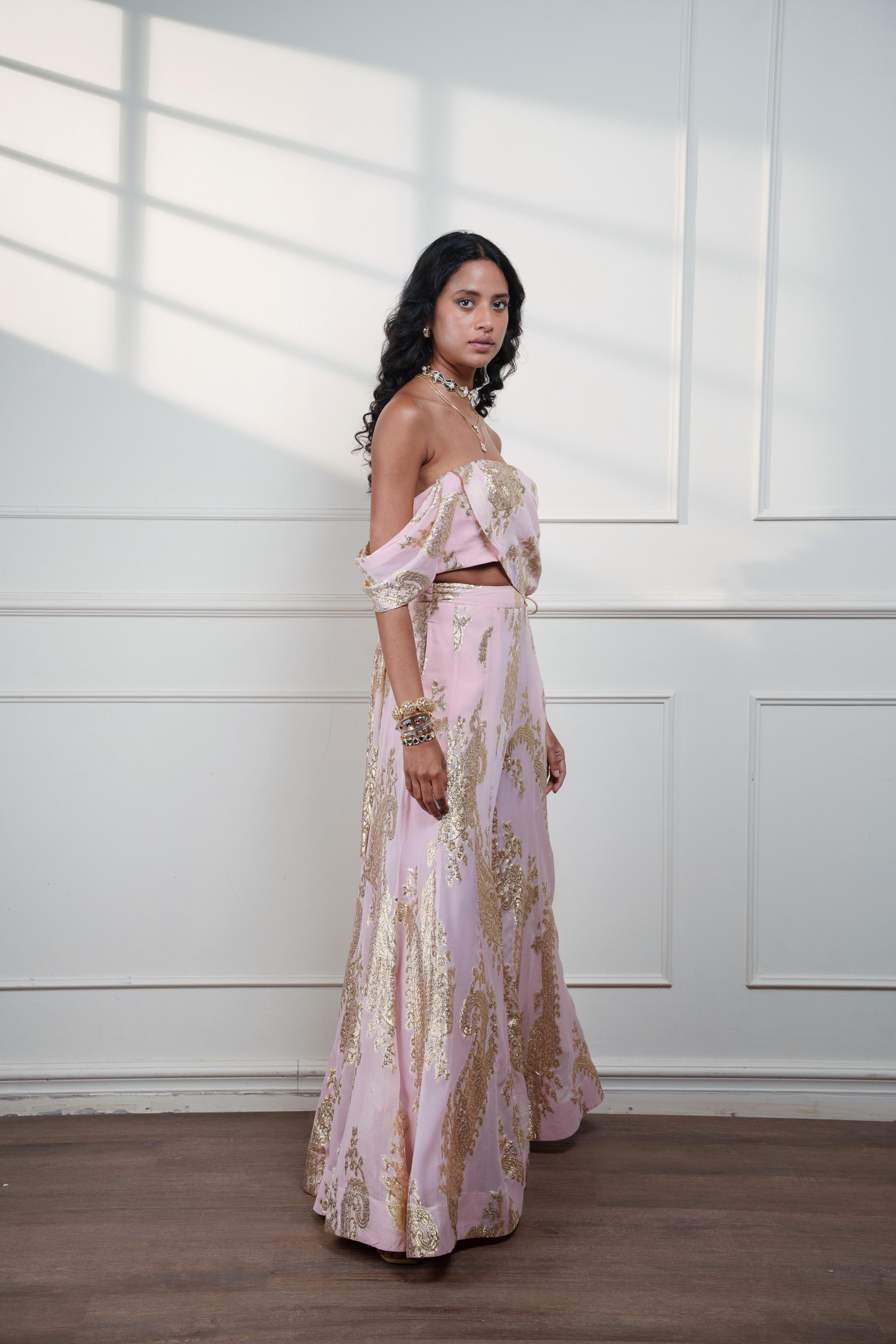 PETAL PAISLEY SHARARA