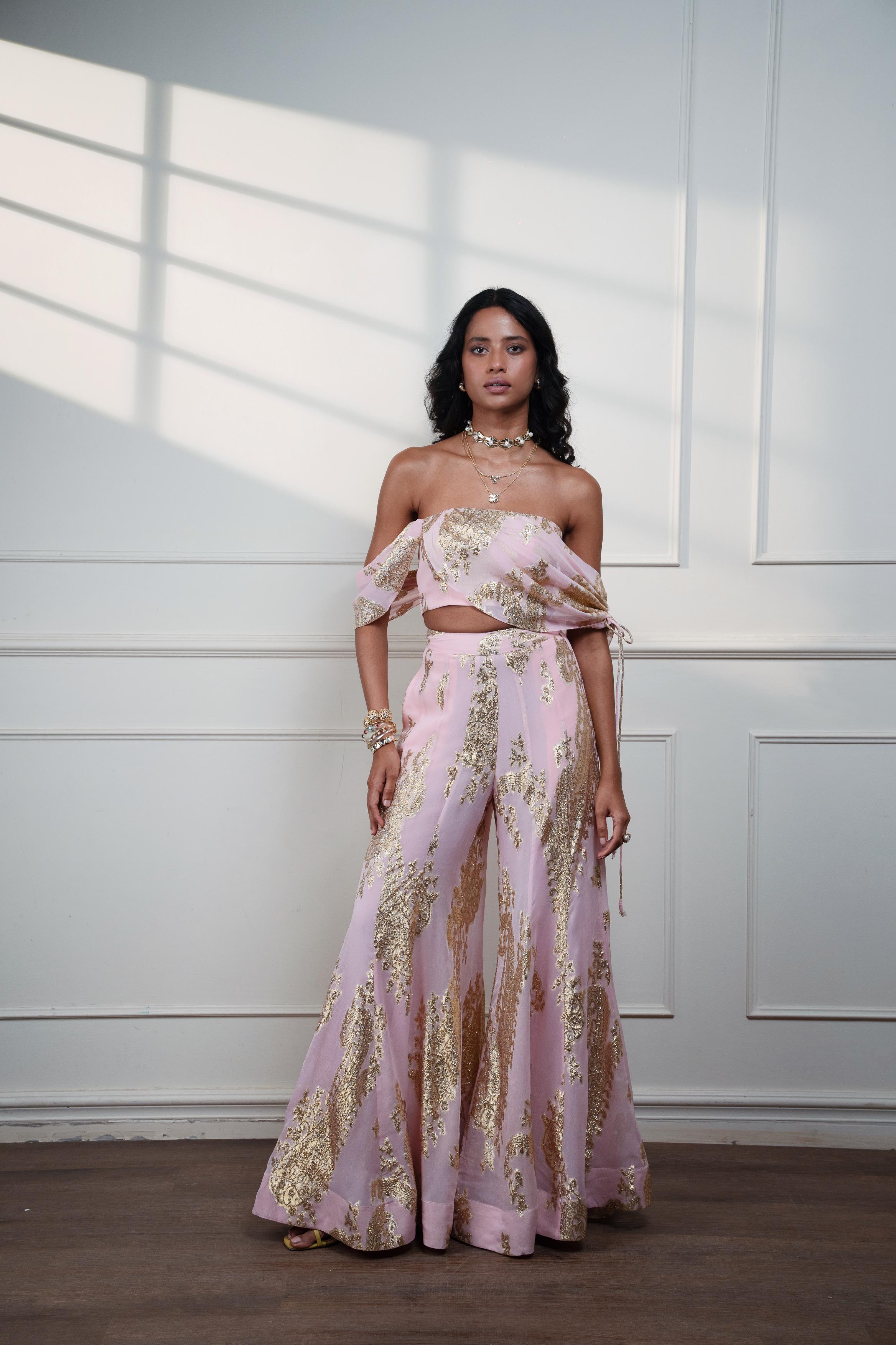 PETAL PAISLEY SHARARA