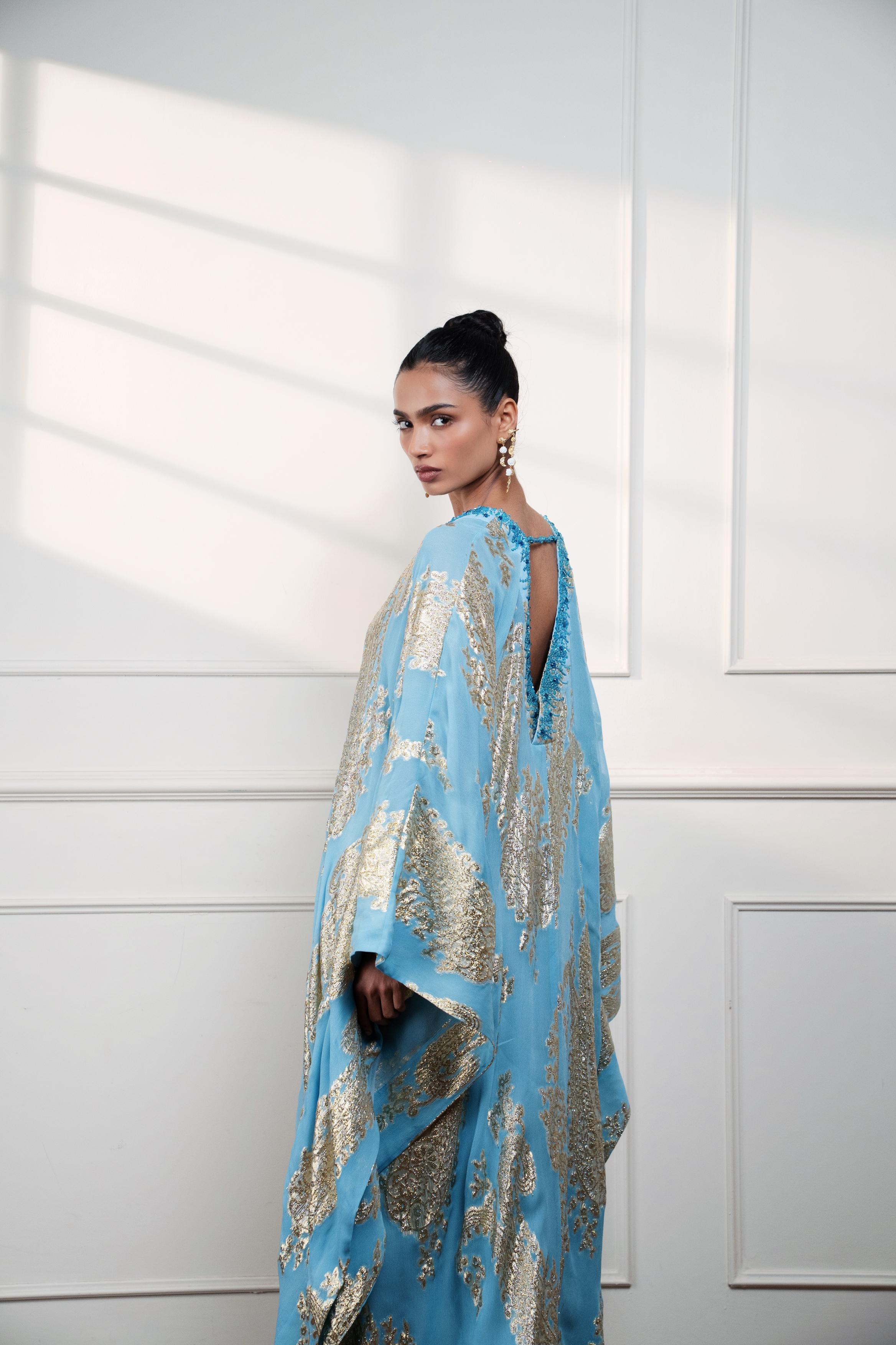 ICY PAISLEY KAFTAN