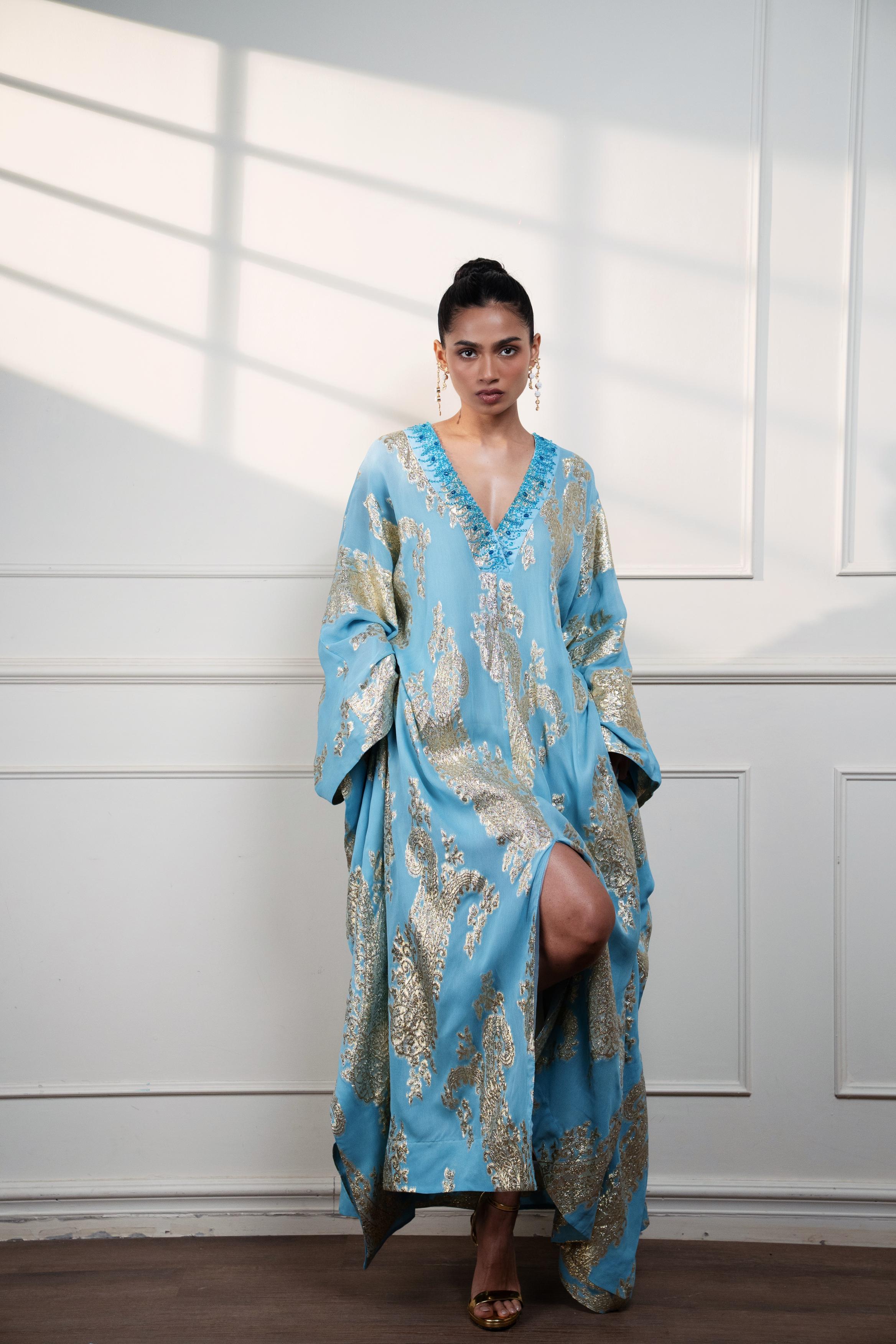 ICY PAISLEY KAFTAN