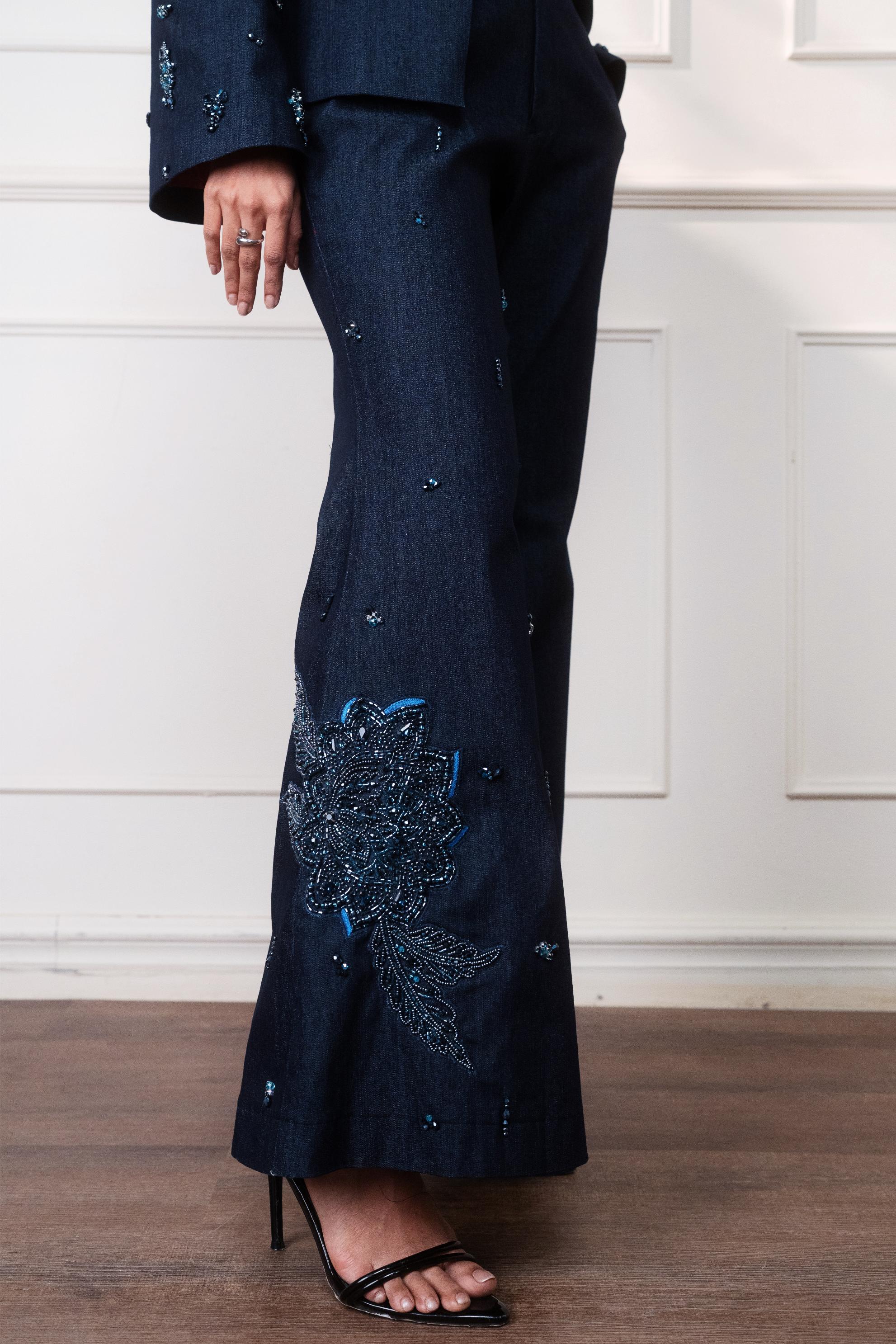 NEEL JASHN FLARED PANTS