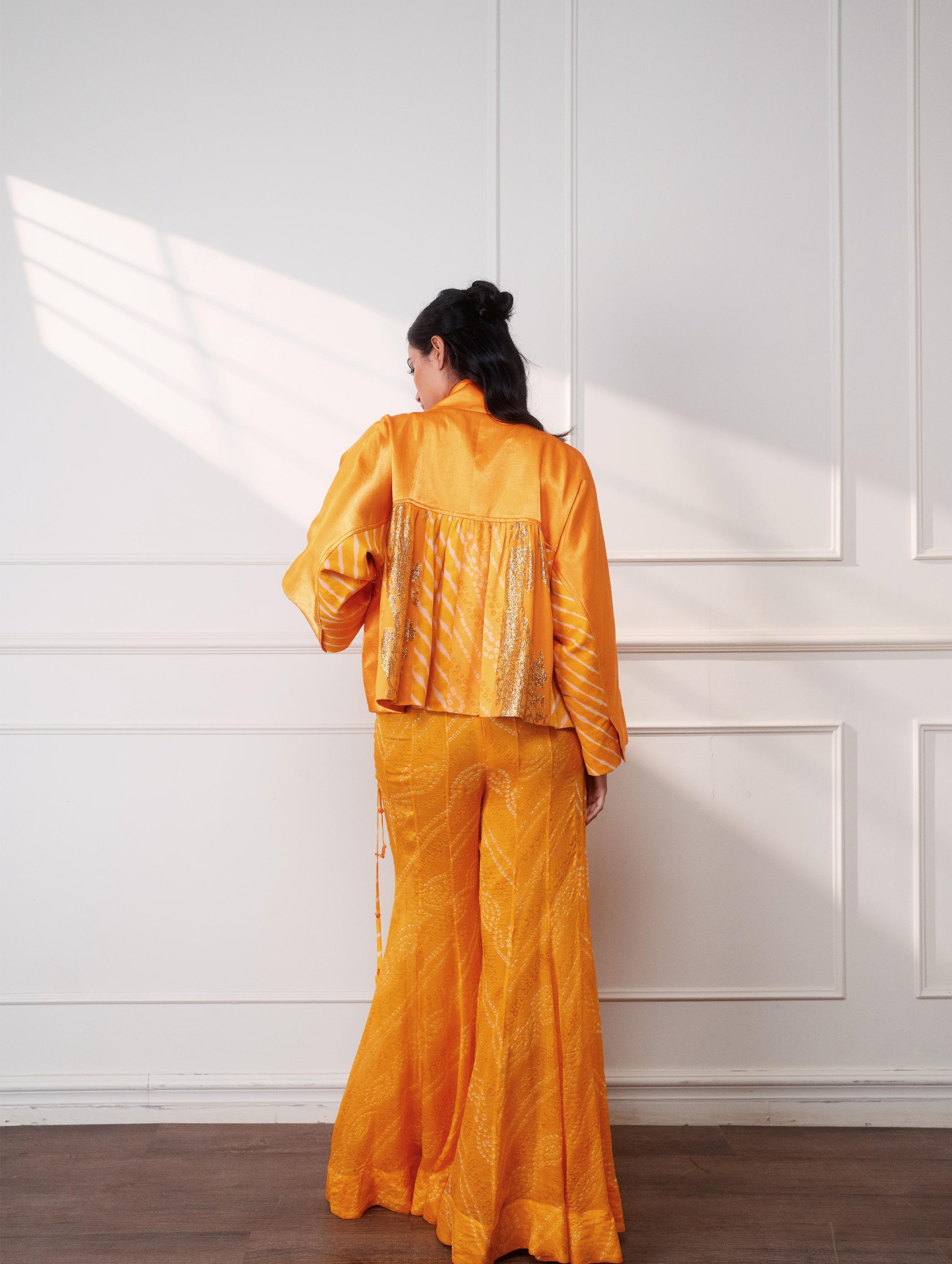 THE KNOT MARIGOLD PATCHWORK JACKET