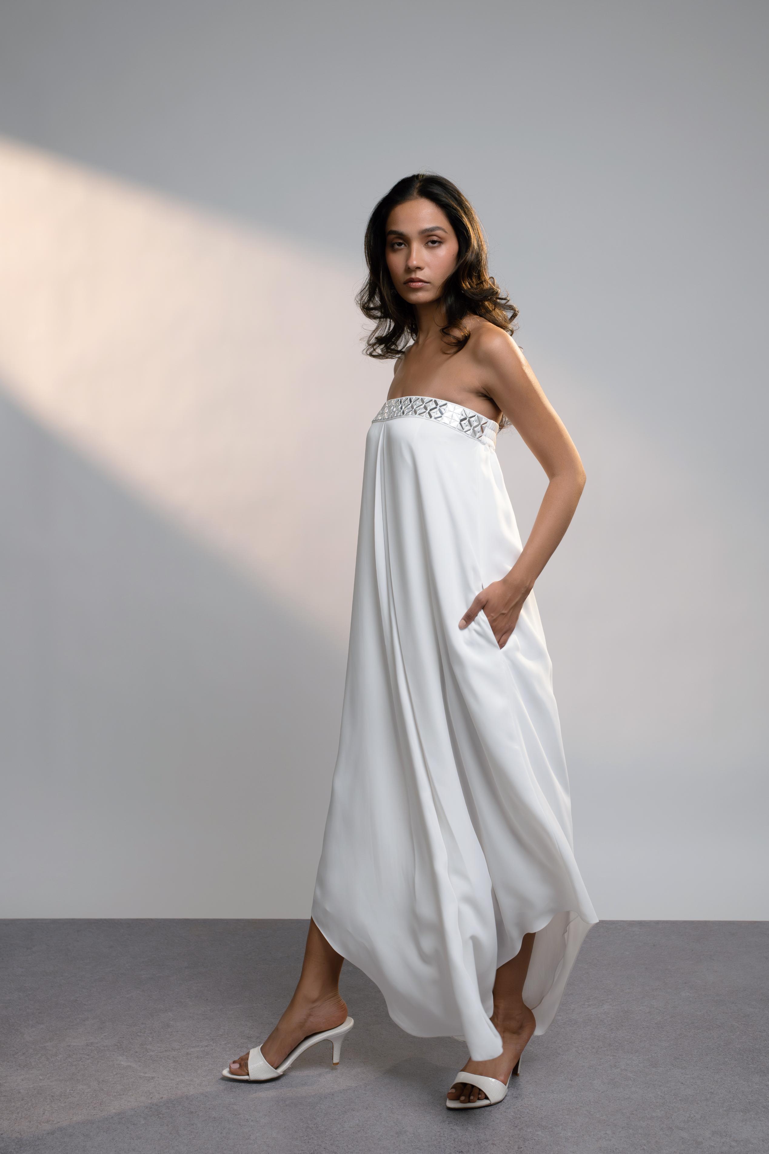 Summer Ivory Signature Mirror Maxi