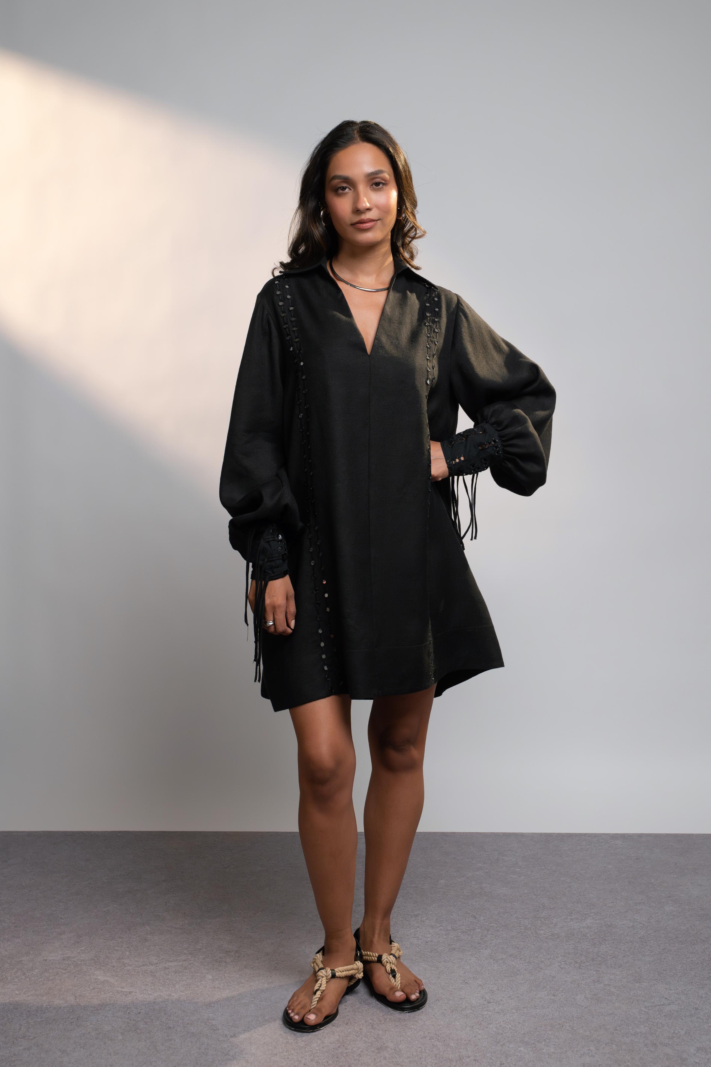 After Dark Shirt Dress