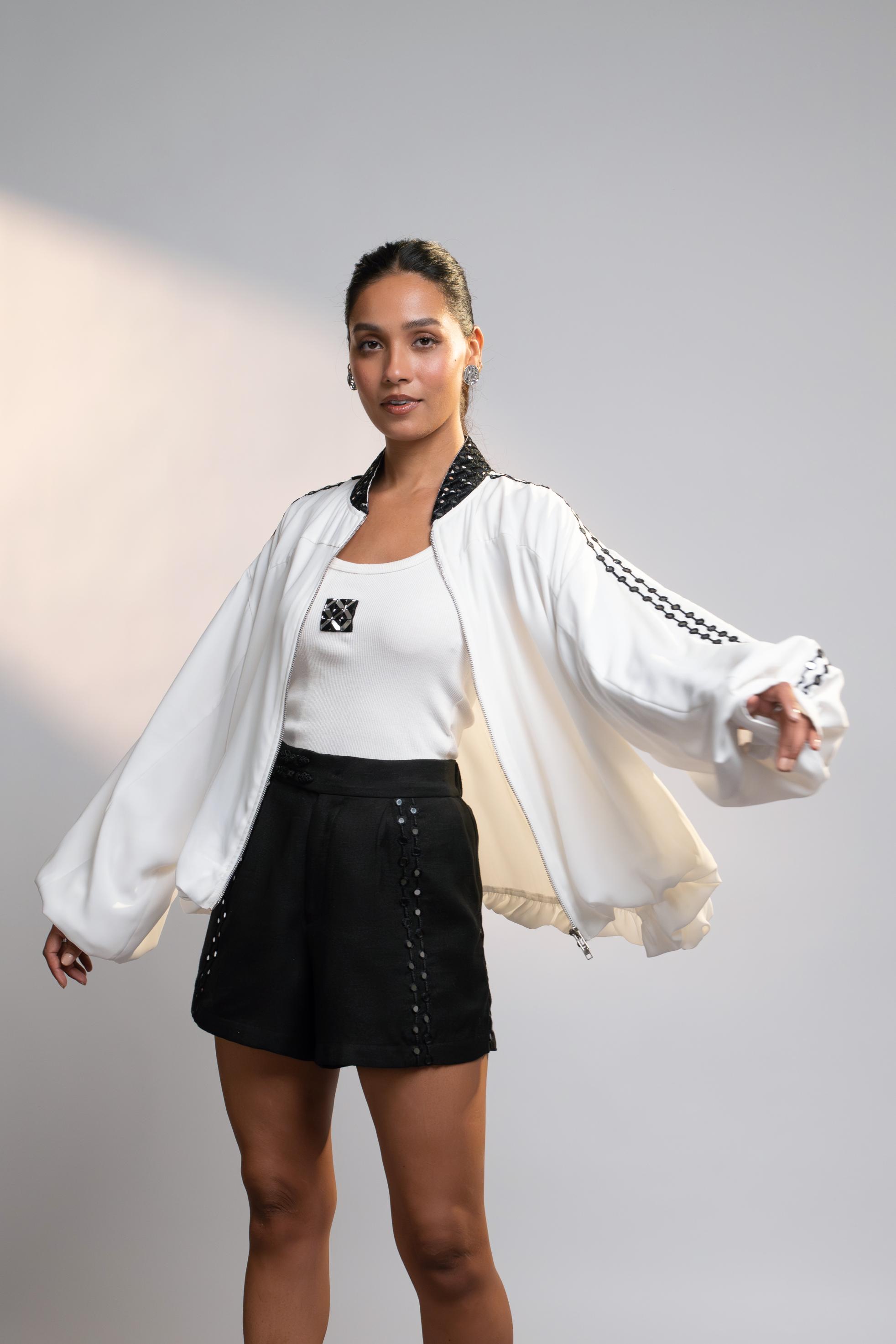 Summer Ivory Essential Shacket