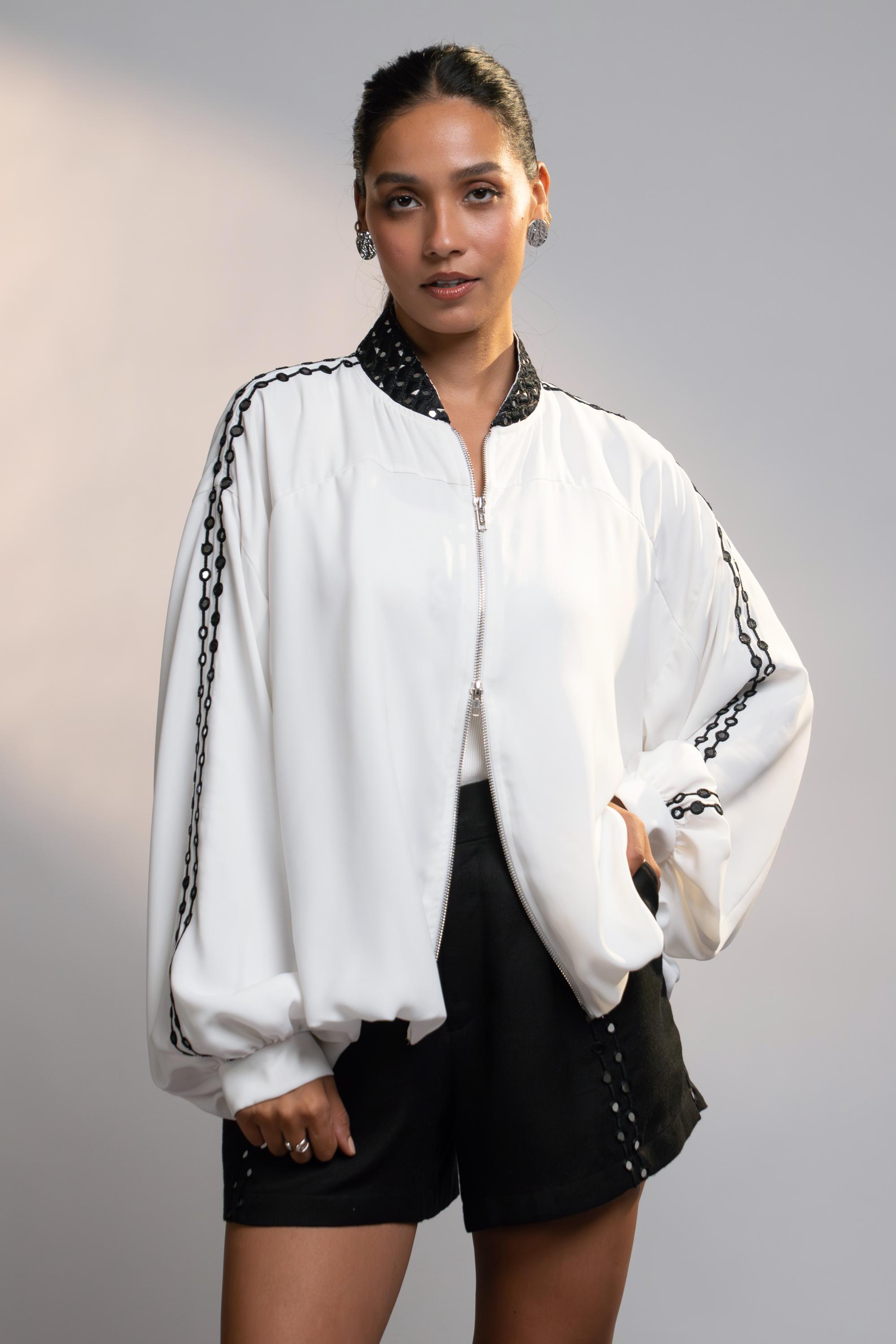 Summer Ivory Essential Shacket