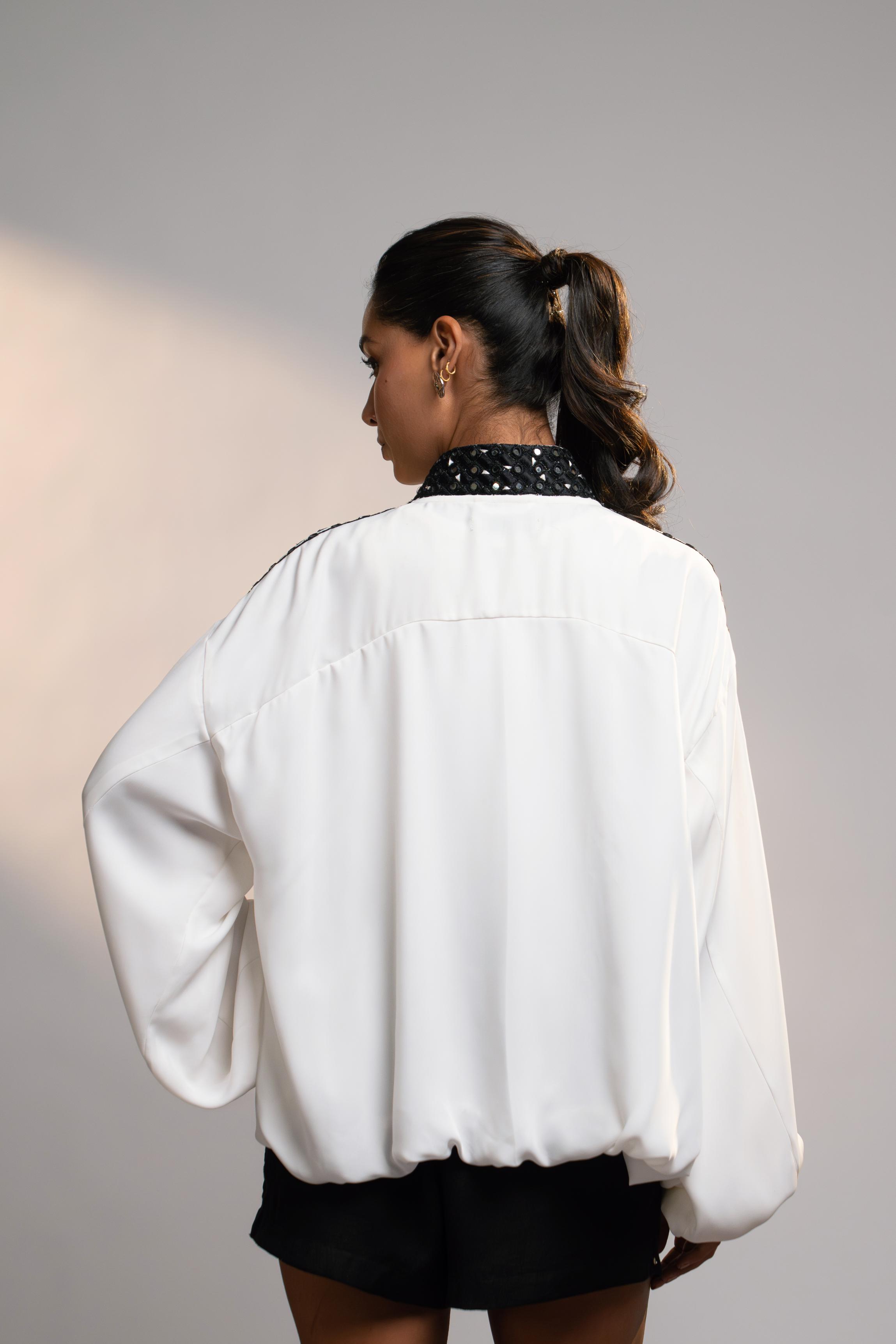 Summer Ivory Essential Shacket